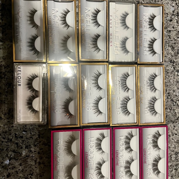 Faux minx eye lashes (14 pairs) - Picture 1 of 5